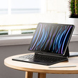 Carcasă + tastatură iPad Pro 12.9" 2022/2021/2020 (6/5/4 gen.), Dux Ducis Keyboard TouchPad, negru