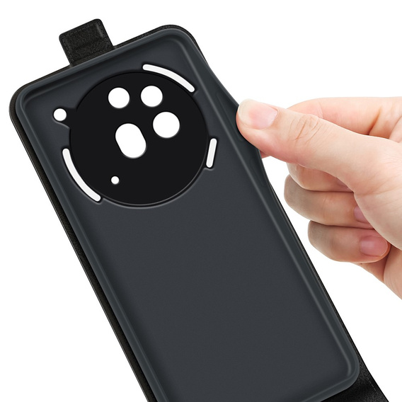 Cu clapetă pentru Nothing Phone 3a Pro, Flip, negru