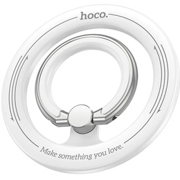 Suport magnetic HOCO GH1 pentru deget cu funcție de suport – alb