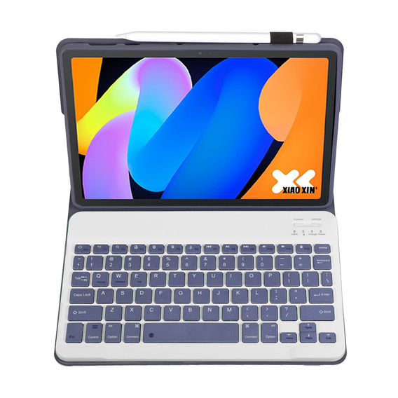 Tastatura Bluetooth pentru Lenovo Idea Tab 11" 2025 TB336FU TB336ZU, violet