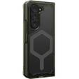 Urban Armor Gear Huse pentru Galaxy Z Fold 5 5G, Plyo MagSafe, transparent / verde