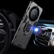 Huse pentru Honor Magic 5 Lite, Kickstand Ring, negru