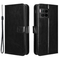 Cu clapetă pentru T Phone 2 Pro 5G, Crazy Horse Wallet, negru