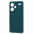 Husa pentru Xiaomi Redmi Note 13 Pro+, Silicone Lite, verde închis