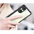 Huse pentru Xiaomi Redmi 13C / Poco C65, Fusion Hybrid, transparent / negru