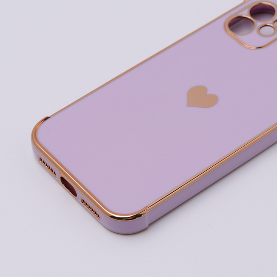 Huse pentru Apple iPhone 11, Electro heart, violet