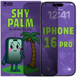 Sticlă temperată Shy Palm Privacy pentru iPhone 16 Pro