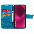 Cu clapetă pentru T Phone 3 5G, Butterfly, albastru