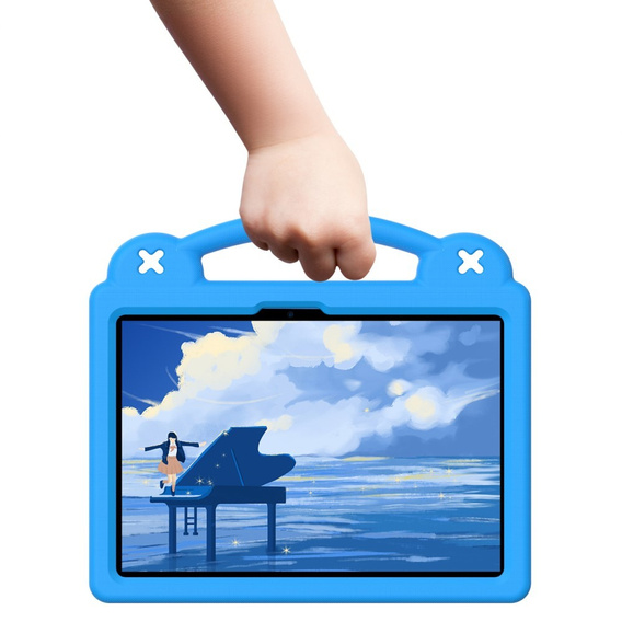 Husă pentru copii pentru Xiaomi Pad 7 / Xiaomi Pad 7 Pro, Cute Patterns, cu suport, albastru