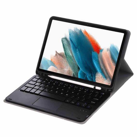 Carcasă + tastatură Samsung Galaxy Tab A8 10.5 X200 / X205, negru