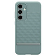 Husa Caseology pentru Samsung Galaxy S24 FE, Parallax, verde