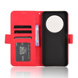 Cu clapetă pentru Xiaomi Redmi 14C / Xiaomi Poco C75, Card Slot, roșu
