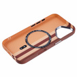 Carcasa pentru iPhone 16, Carbon Fiber MagSafe, galben