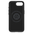 Carcasa Spigen pentru iPhone 16E, Thin Fit Mag, negru + sticlă temperată 9H