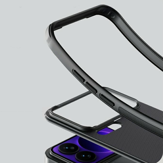 Husă NILLKIN Frosted Shield Pro MagSafe pentru Xiaomi 17 Pro Max, negru