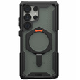 Carcasă Urban Armor Gear pentru Samsung Galaxy S25 Ultra, Plasma XTE MagSafe Kickstand, negru