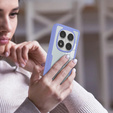 Carcasă pentru Xiaomi Redmi Note 14 Pro 5G, Shockproof, cu folie, violet