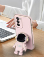 Huse pentru Oppo Reno 12 Pro, Astronaut, roz
