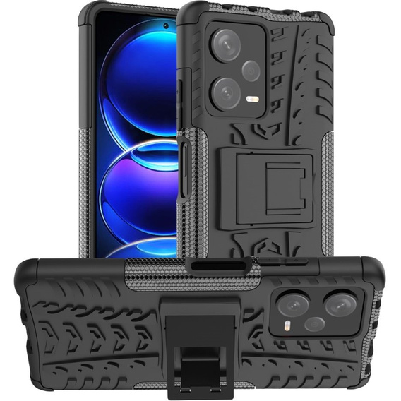 Huse pentru Xiaomi Redmi Note 12 Pro+ 5G, Tire Armor, negru