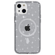 Husă pentru iPhone 14 Plus, Glittery, pentru MagSafe, negru