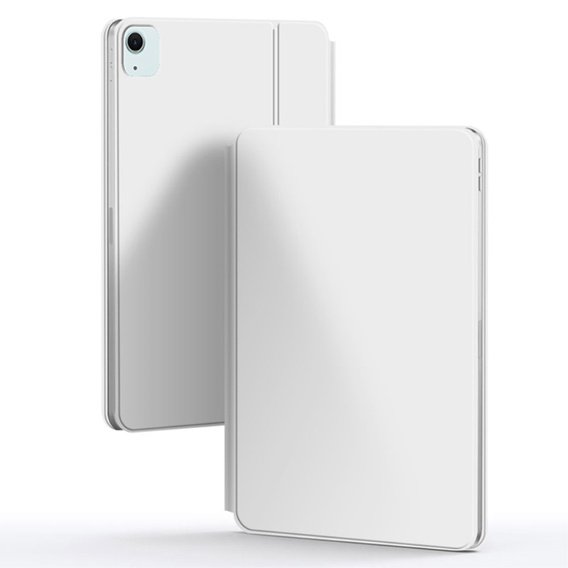 Husă de tastatură pentru iPad Air 11" 2024, Magnetic Keyboard Touchpad, alb