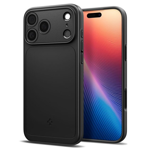 Carcasă Spigen pentru iPhone 17 Pro Max, Thin Fit MagSafe, negru