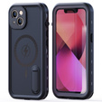 Husă impermeabilă pentru iPhone 13, Redpepper, pentru MagSafe, negru