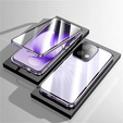 Husa pentru Oppo Reno 13, Magnetic Dual Glass, roz