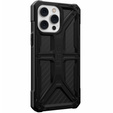 Carcasă Urban Armor Gear pentru iPhone 14 Pro Max, Monarch, carbon negru