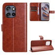 Cu clapetă pentru Motorola Edge 50 Neo / Motorola ThinkPhone 25, Crazy Horse Wallet, maro