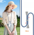 Husă pentru Samsung Galaxy S25+ Plus, Electro MagSafe, albastru + Lanyard