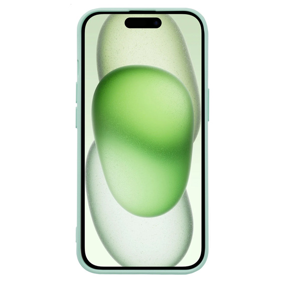 Husa pentru iPhone 15, Silicone Lite, albastru