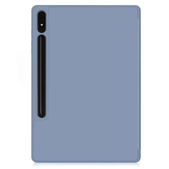 Husă pentru Samsung Galaxy Tab S10+ Plus, Smartcase cu spațiu pentru stylus, violet