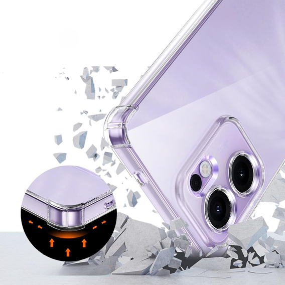 Huse pentru Oppo Reno 13F / Oppo Reno 13FS, Dropproof, transparentă