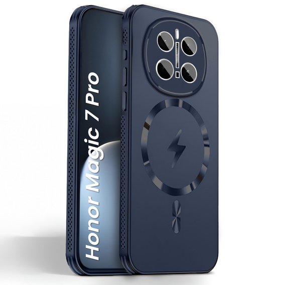 Carcasă pentru Honor Magic 7 Pro, MagSafe, albastru închis