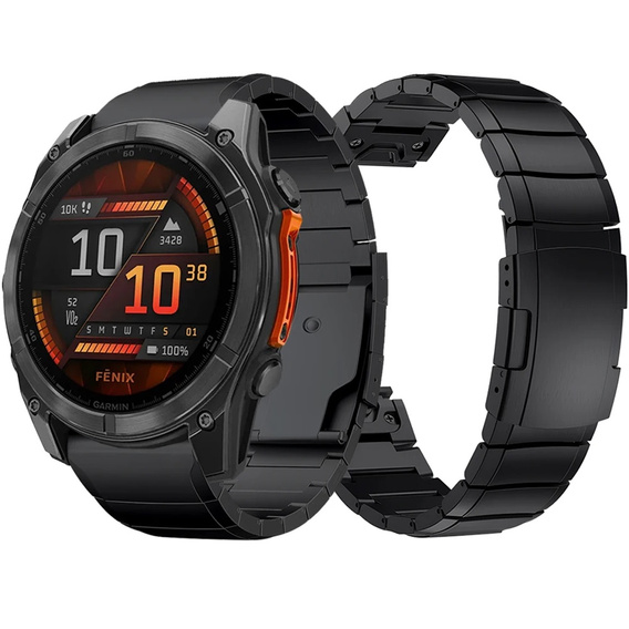 Brățară pentru Garmin Fenix 3/3HR/5X/6X/6X PRO/7X, negru