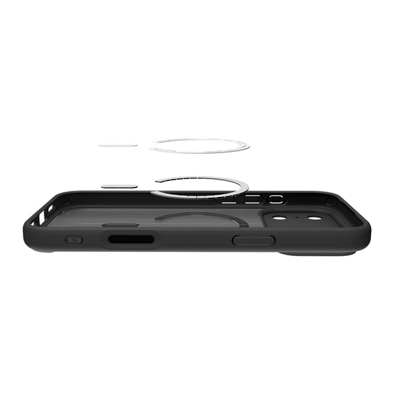 Carcasă Spigen Ultra Hybrid MagSafe pentru iPhone 17 Pro, Frost Black