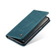 Husa CASEME pentru Samsung Galaxy A04S / A13 5G, Leather Wallet Case, verde