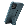 Husă blindată pentru iPhone 11, Dexnor Full Body, albastru închis