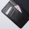 Cu clapetă pentru Motorola Moto G54 5G, Butterfly, negru