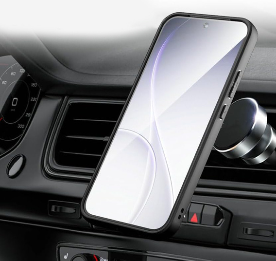 Husă MagSafe ERBORD Matt pentru Oppo Reno 15, negru