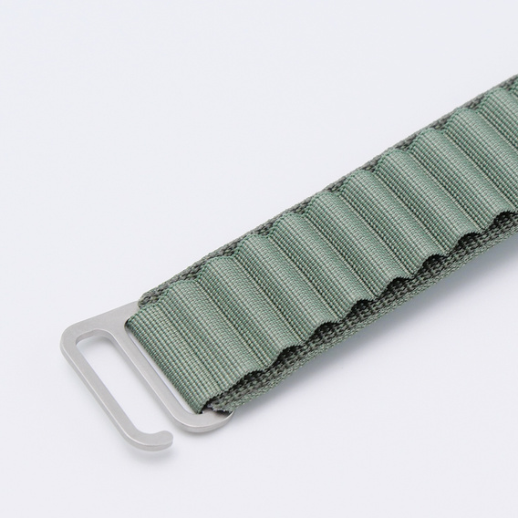 Curea din nailon pentru Apple Watch 1/2/3/4/4/5/6/6/7/8/SE/ULTRA 42/44/45/49mm, verde