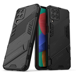 Husa pentru Samsung Galaxy M33 5G, Military kickstand, negru