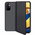 Cu clapetă pentru Xiaomi Poco M4 Pro 5G / Redmi Note 11S 5G, Wallet Smart Magnet, albastru