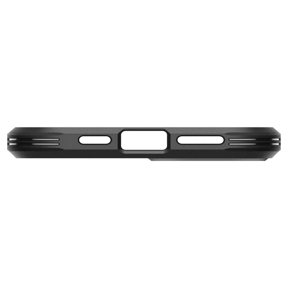 Carcasa Spigen pentru iPhone 15, Tough Armor Mag MagSafe, negru + 9H Tempered Glass