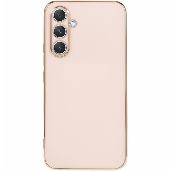 Husă pentru Samsung Galaxy S24+ Plus, Glamour CamShield, roz