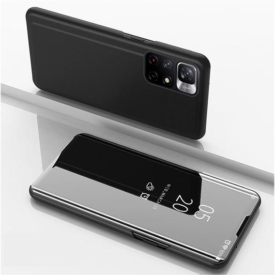 Huse pentru Xiaomi Poco M4 Pro 5G / Redmi Note 11S 5G, Clear View, negru