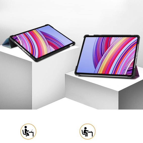 Husă pentru Xiaomi Redmi Pad Pro / Xiaomi Poco Pad, Smartcase, galaxy