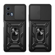 Husă blindată pentru Motorola Moto G24 / G24 Power / G04, CamShield Slide, negru