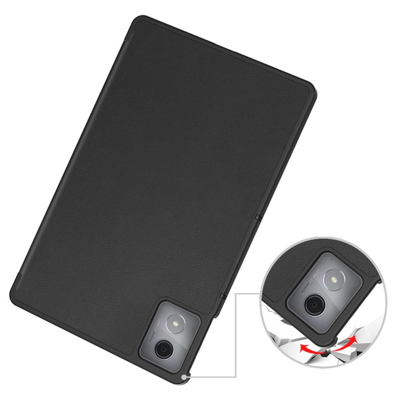 Husă pentru Lenovo Tab K11 Plus, Smartcase, negru